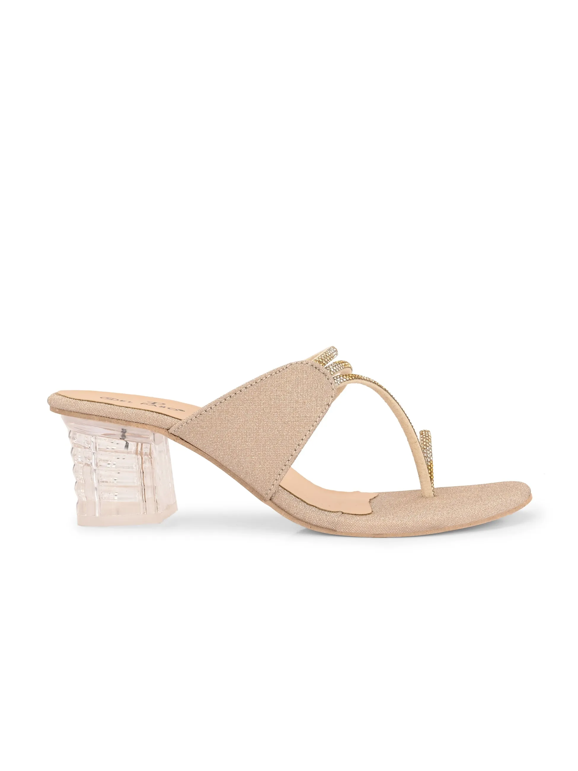 El Paso Women Open Toe Block Heel Sandals