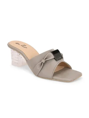 El Paso Women Open Toe Block Heel Sandals