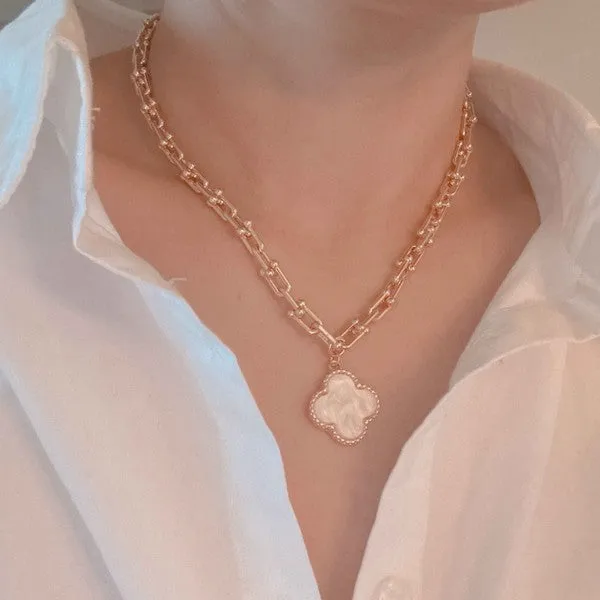 Ellison and Young Fiona Pendant U Chain Necklace