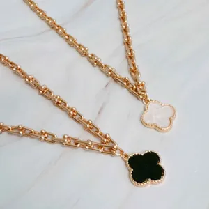 Ellison and Young Fiona Pendant U Chain Necklace