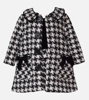 Eloise Houndstooth Coat Set