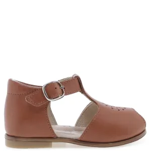 Emel Luggage Peep Toe Buckle Sandal
