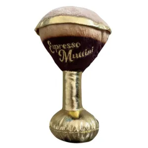 Espresso Muttini Dog Toy