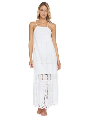 Eyelet Long Dress