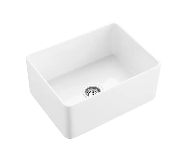 Fireclay Butlers Sink Large White 600mm - TK2418