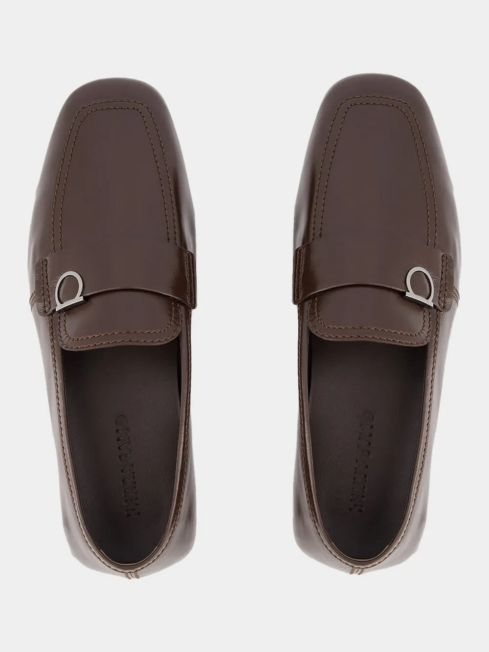 Gancini Bit Calfskin Loafer