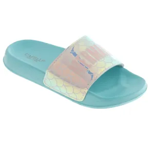 Girls Mermaid Squad Slip-On Slide Sandal