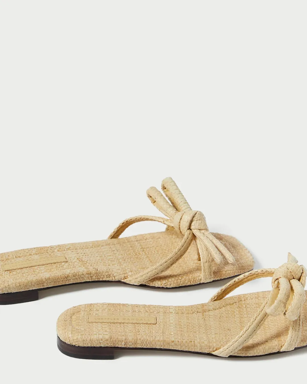 HADLEY LEATHER BOW FLAT SANDAL