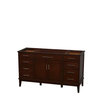 Hatton 60" Single Bathroom Vanity in Dark Chestnut