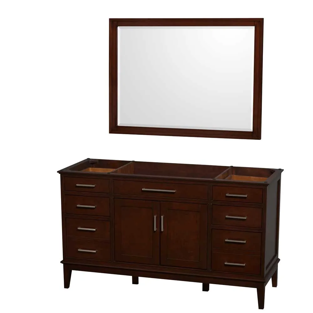 Hatton 60" Single Bathroom Vanity in Dark Chestnut
