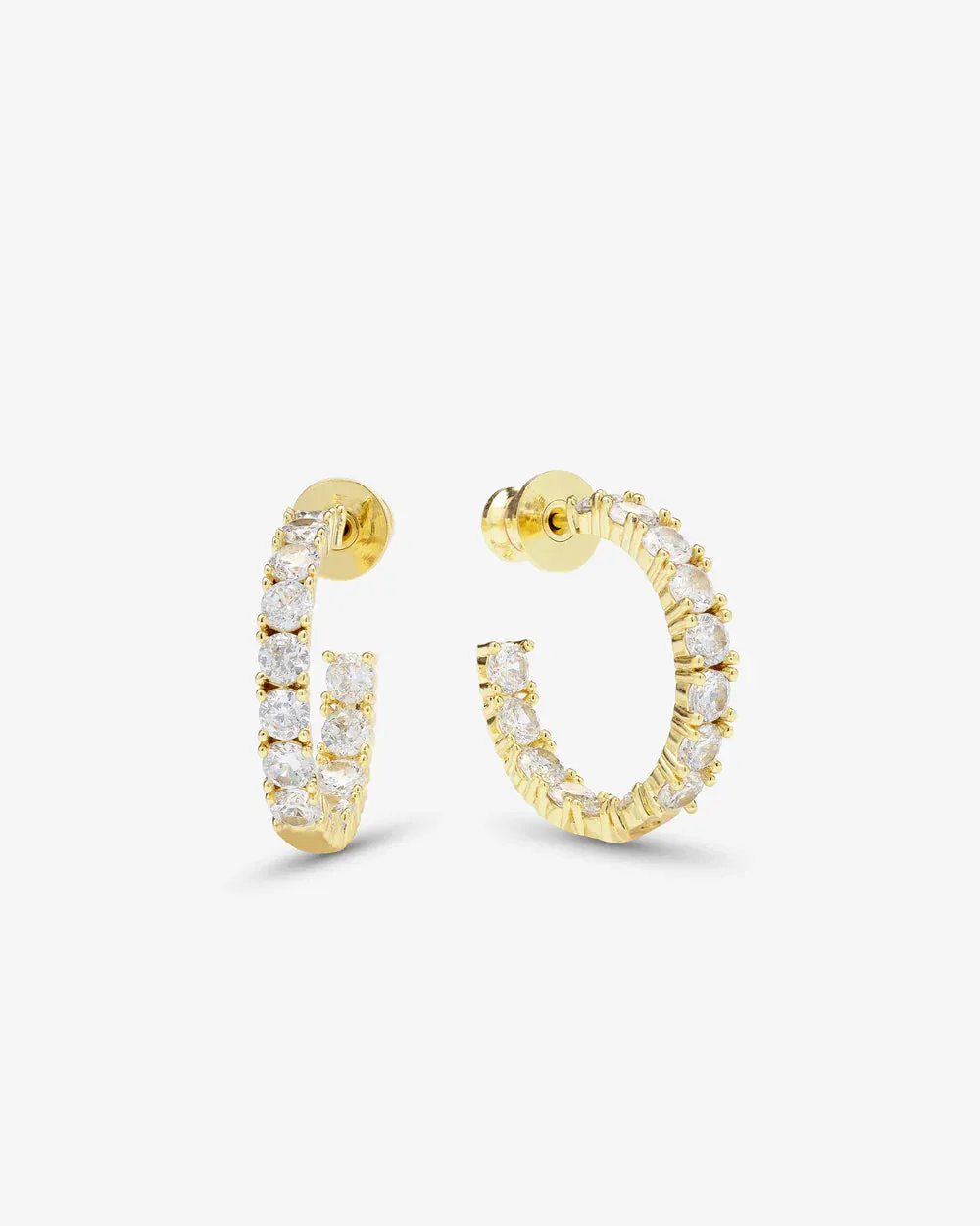 Heiress Hoops .75"