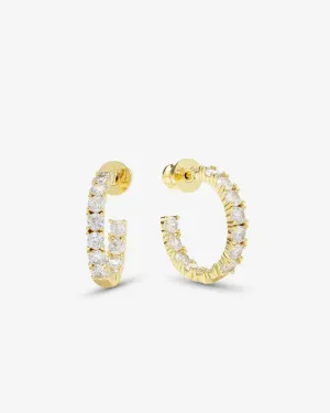 Heiress Hoops .75"