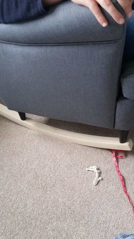 Ikea Strandmon Hack Conversion Rocker Kit (Unfinished)