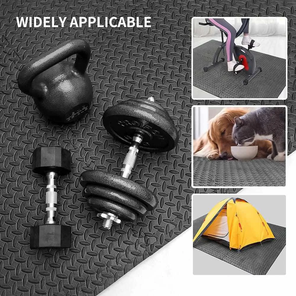 Interlocking Exercise Mat- 2cm Thick, Set of 6 tiles