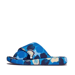IQUSHION D-Luxe Padded Flowerz Cross Slides