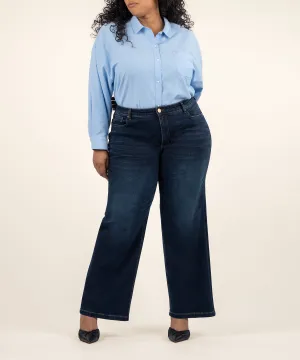 Jean High Rise Wide Leg, Plus