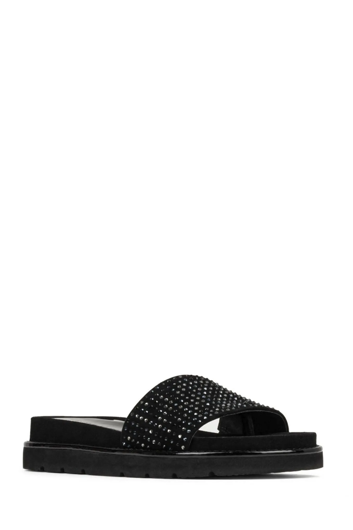 Joella Sandal - Black Embellished