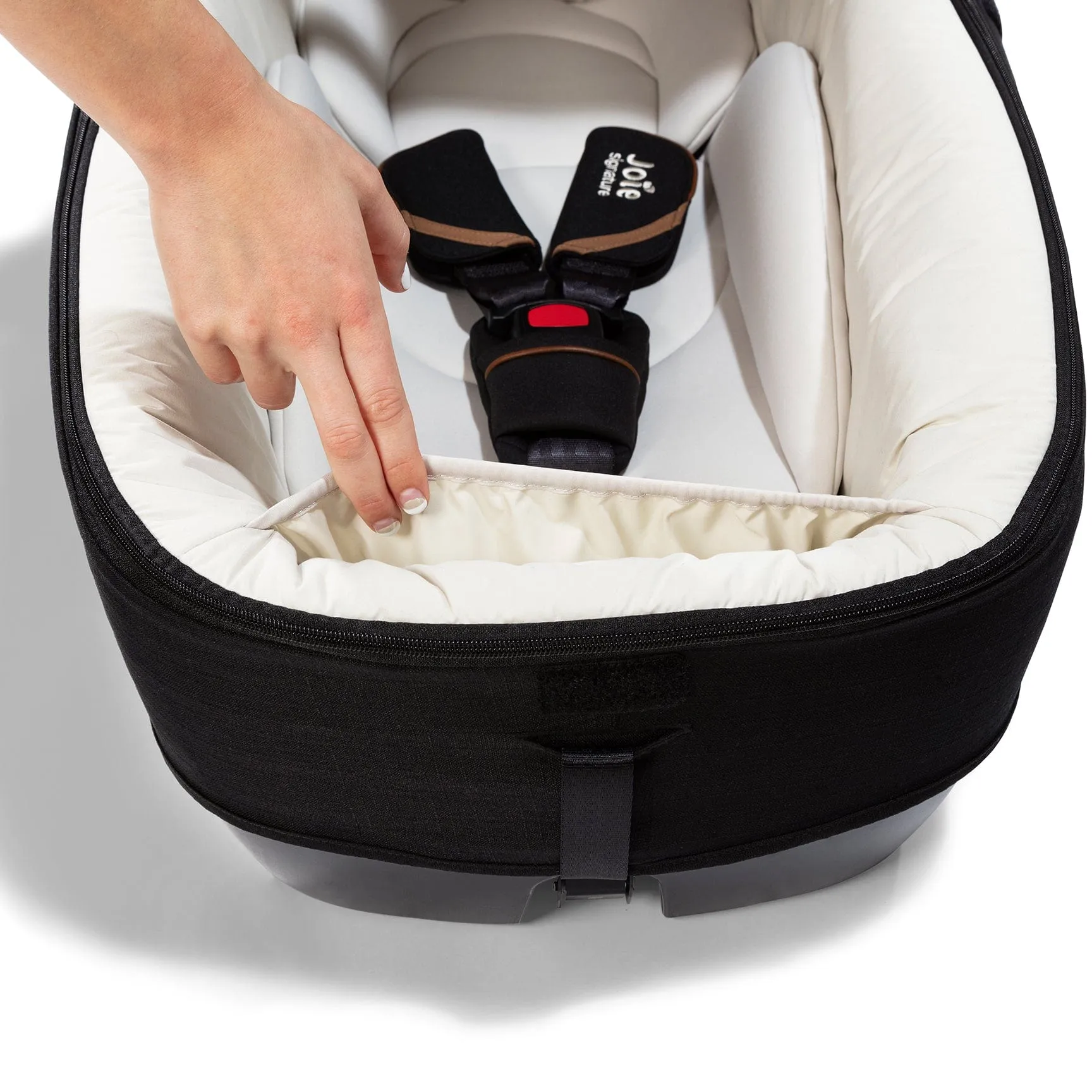Joie Calmi Car Cot Bed & I-Base Encore in Eclipse