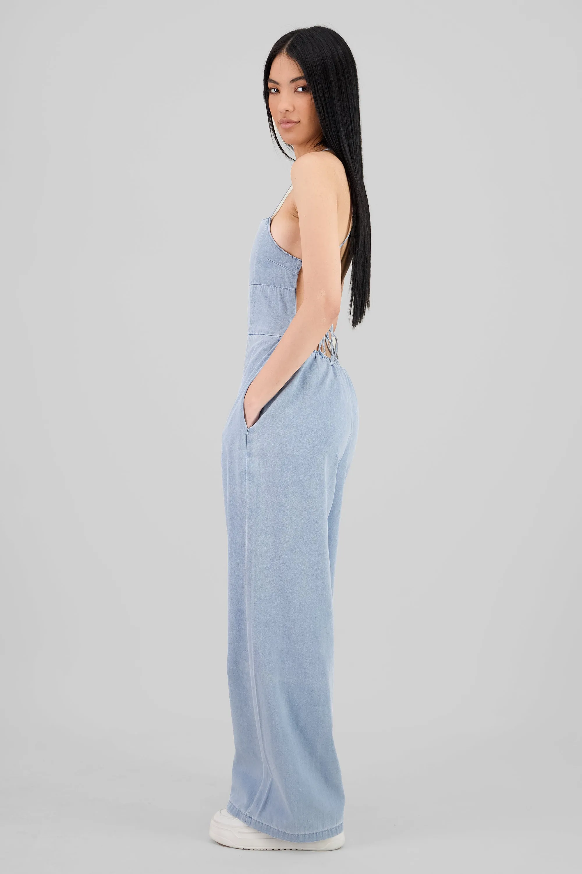 Jumpsuit denim liso