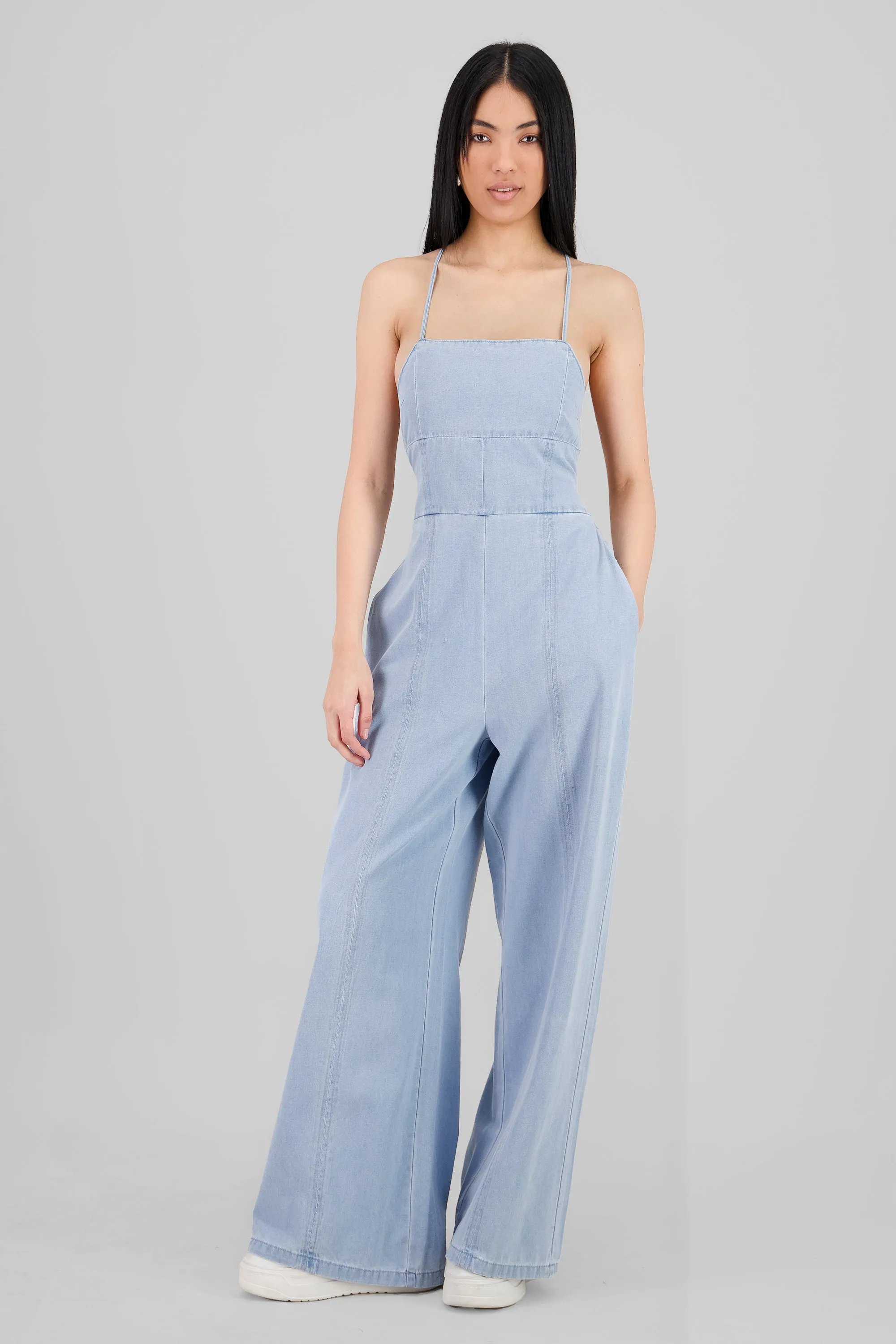 Jumpsuit denim liso