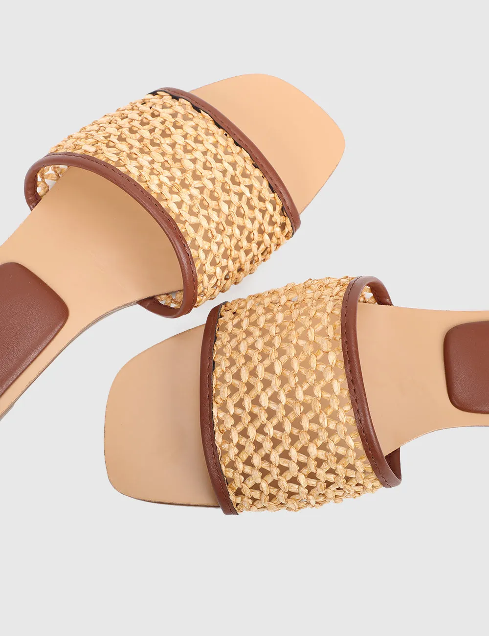Kirsti Open Toe Sandals & Flip Flops (Russet)