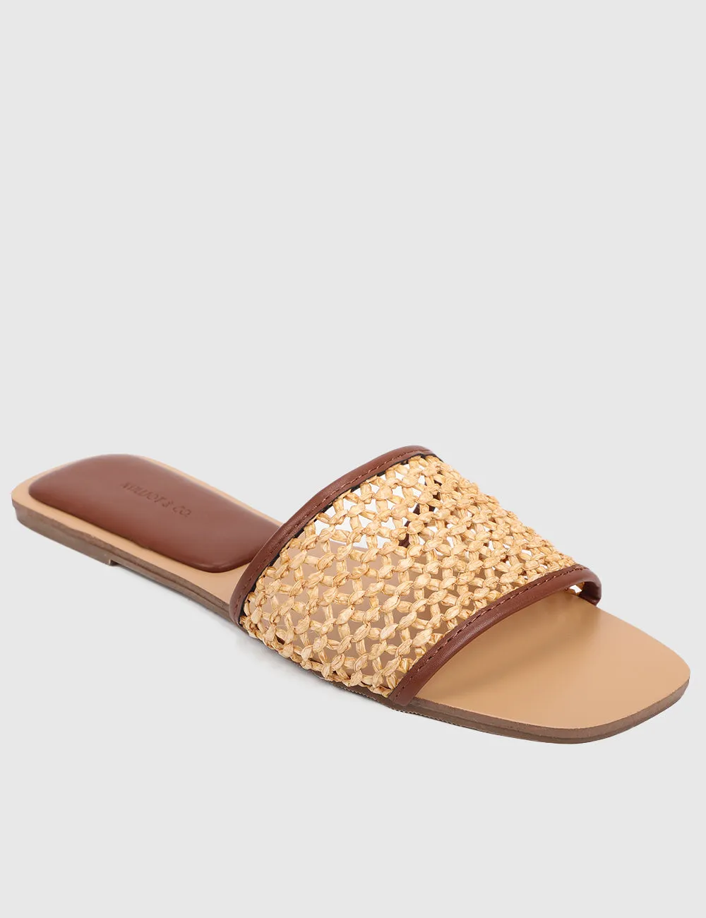 Kirsti Open Toe Sandals & Flip Flops (Russet)