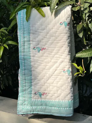 Klingaru Single Quilt - Flamingo