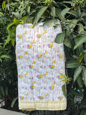Klingaru Toddler Quilt - In the jungle