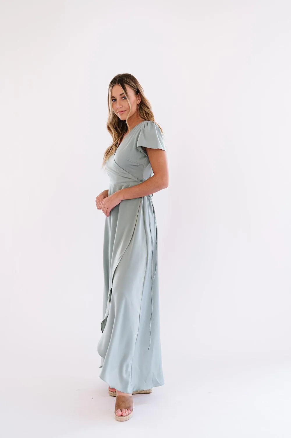 Larissa Dress in Sage