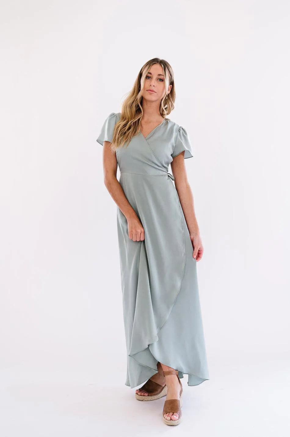 Larissa Dress in Sage