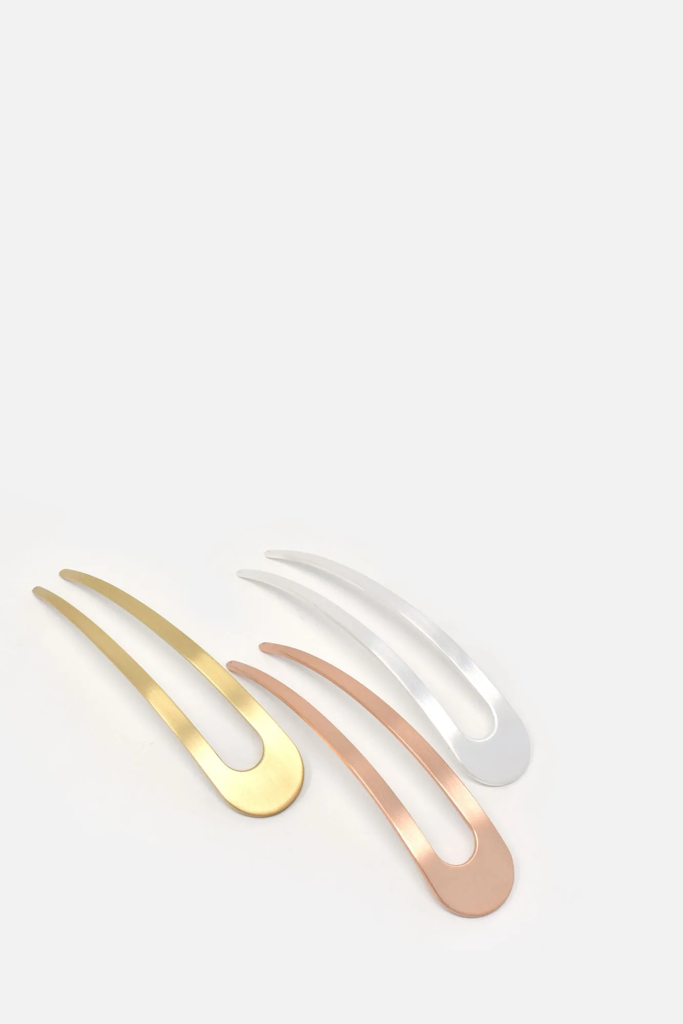 Le Luxe Hair Brass French Pin