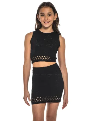 Leni Knit Skirt Set ::RET