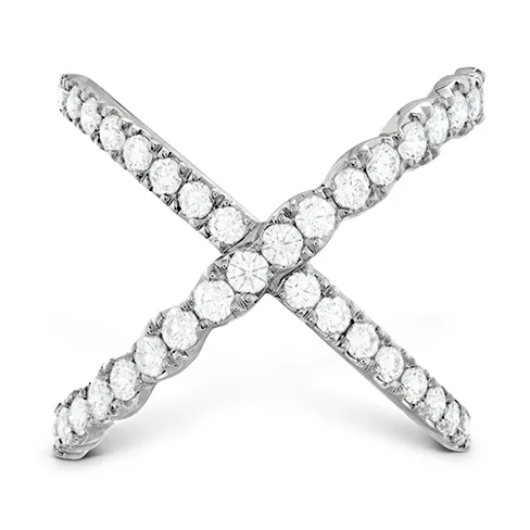 Lorelei Diamond Criss Cross Ring 1.0ctw