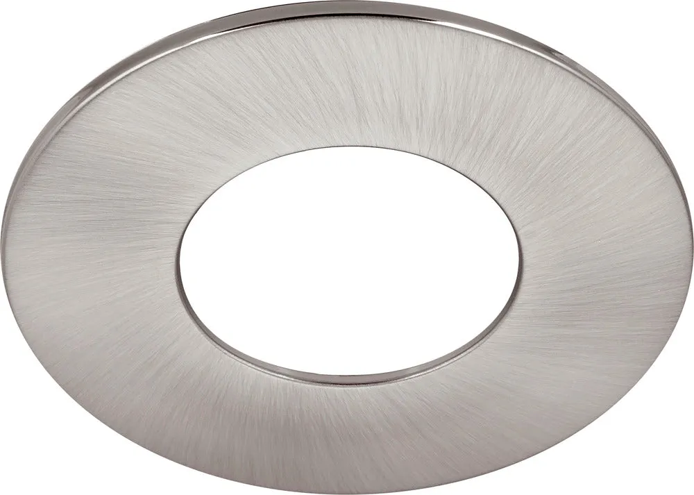 Luceco FTBZFBS FType Flat Brush Steel Bezel Accessory