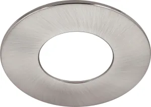 Luceco FTBZFBS FType Flat Brush Steel Bezel Accessory