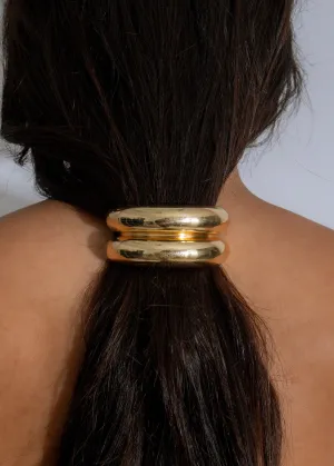 Luxe Loop Hair Tie Gold