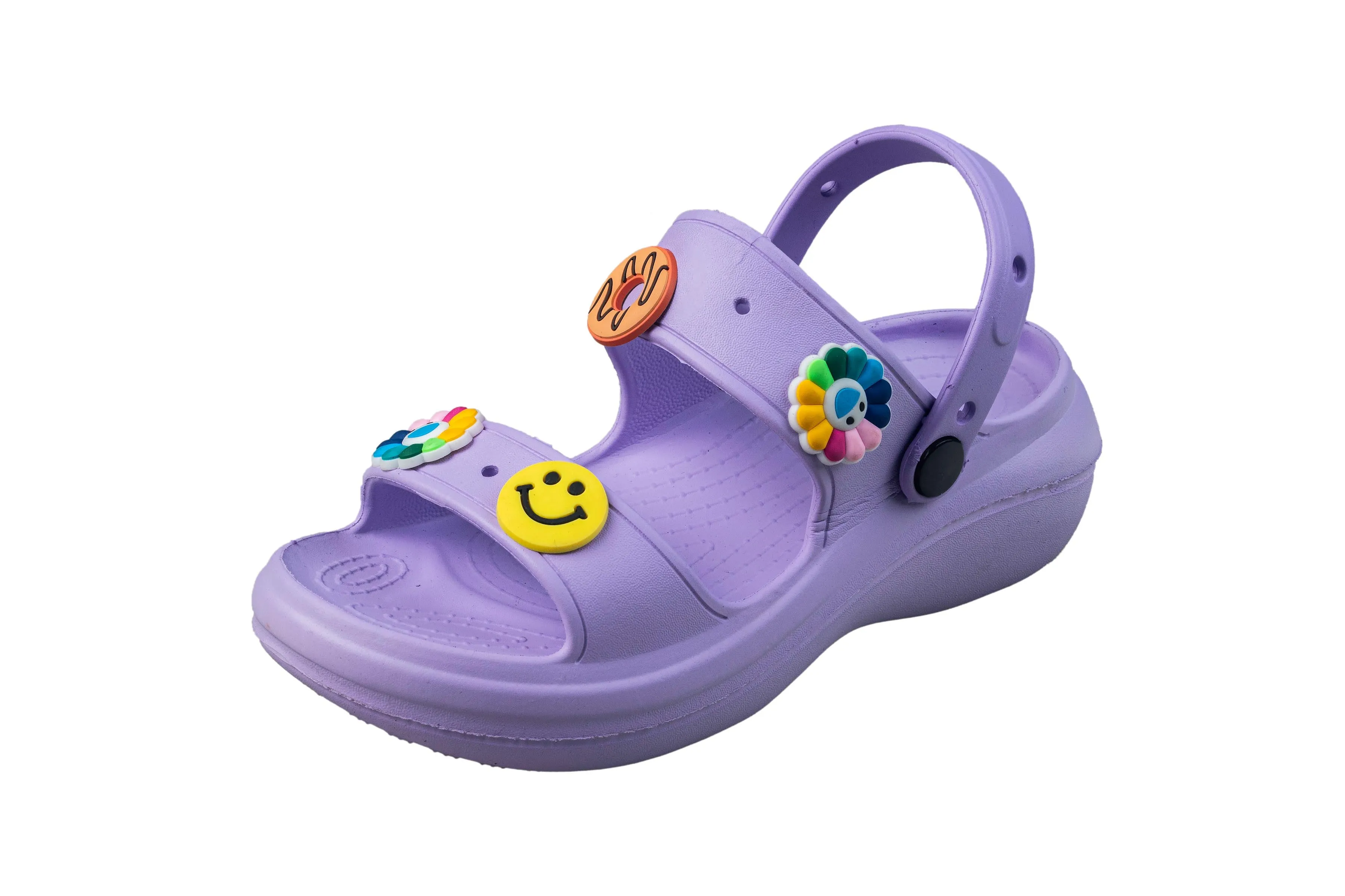 Maclin Ladies Violet Clogs
