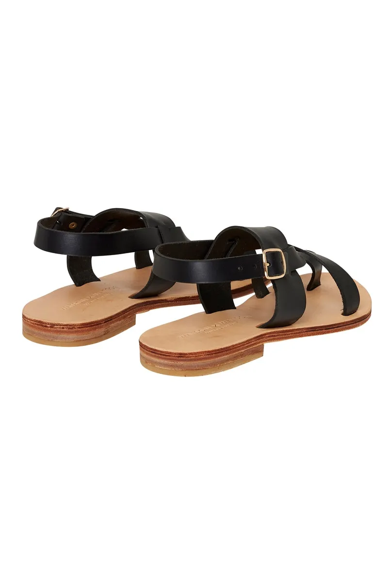MALTA SANDAL - BLACK