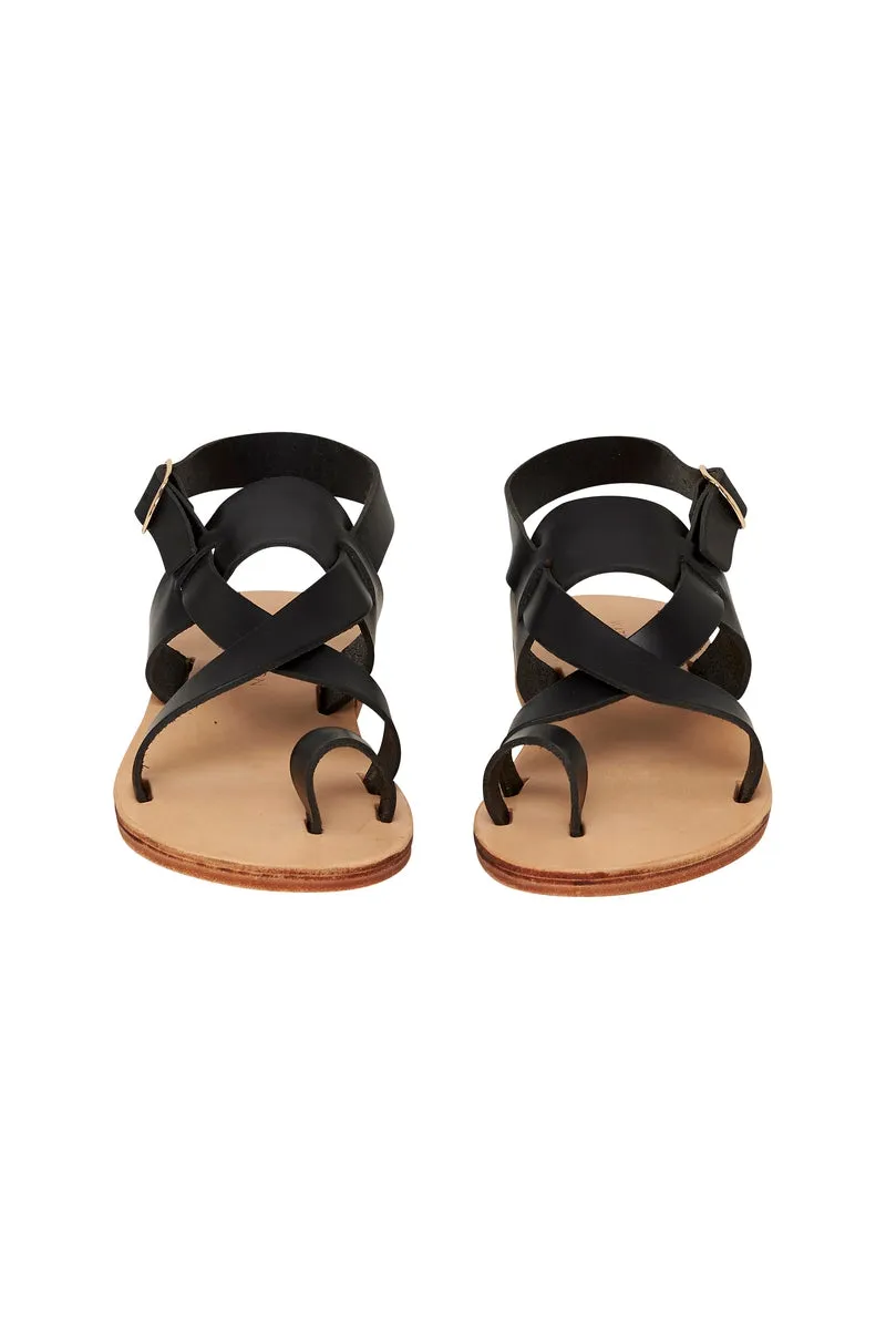 MALTA SANDAL - BLACK