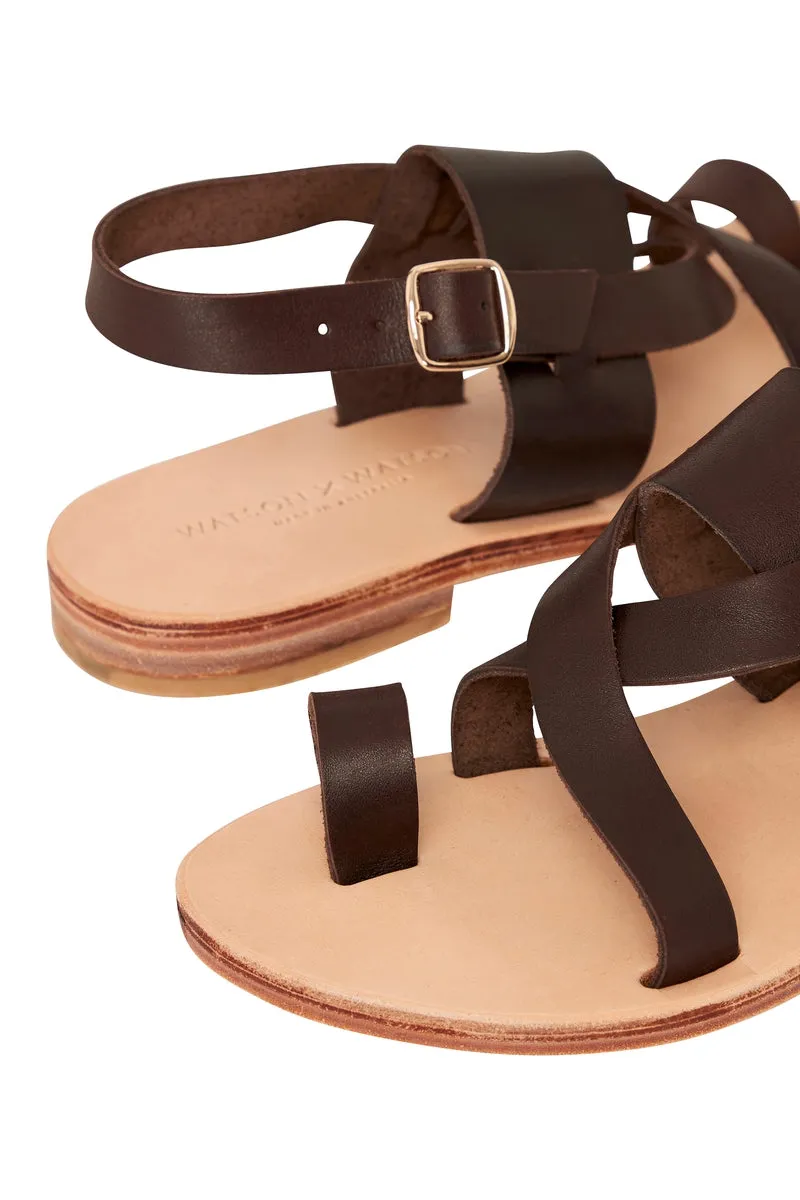 MALTA SANDAL - CHOCOLATE