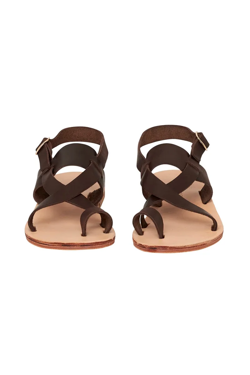 MALTA SANDAL - CHOCOLATE
