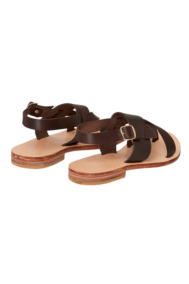 MALTA SANDAL - CHOCOLATE