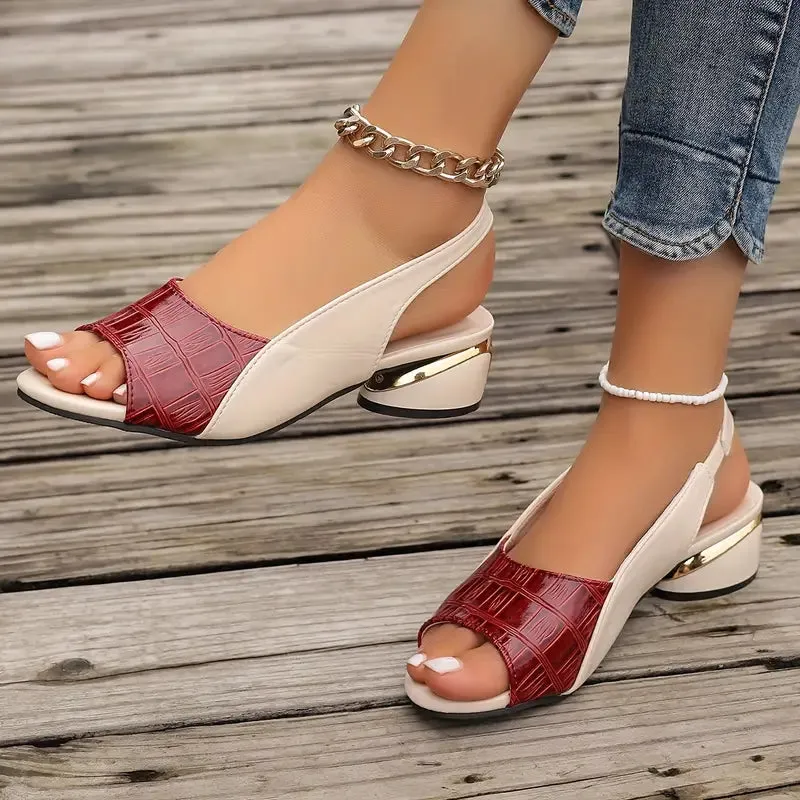 Martha - Leather Sandals