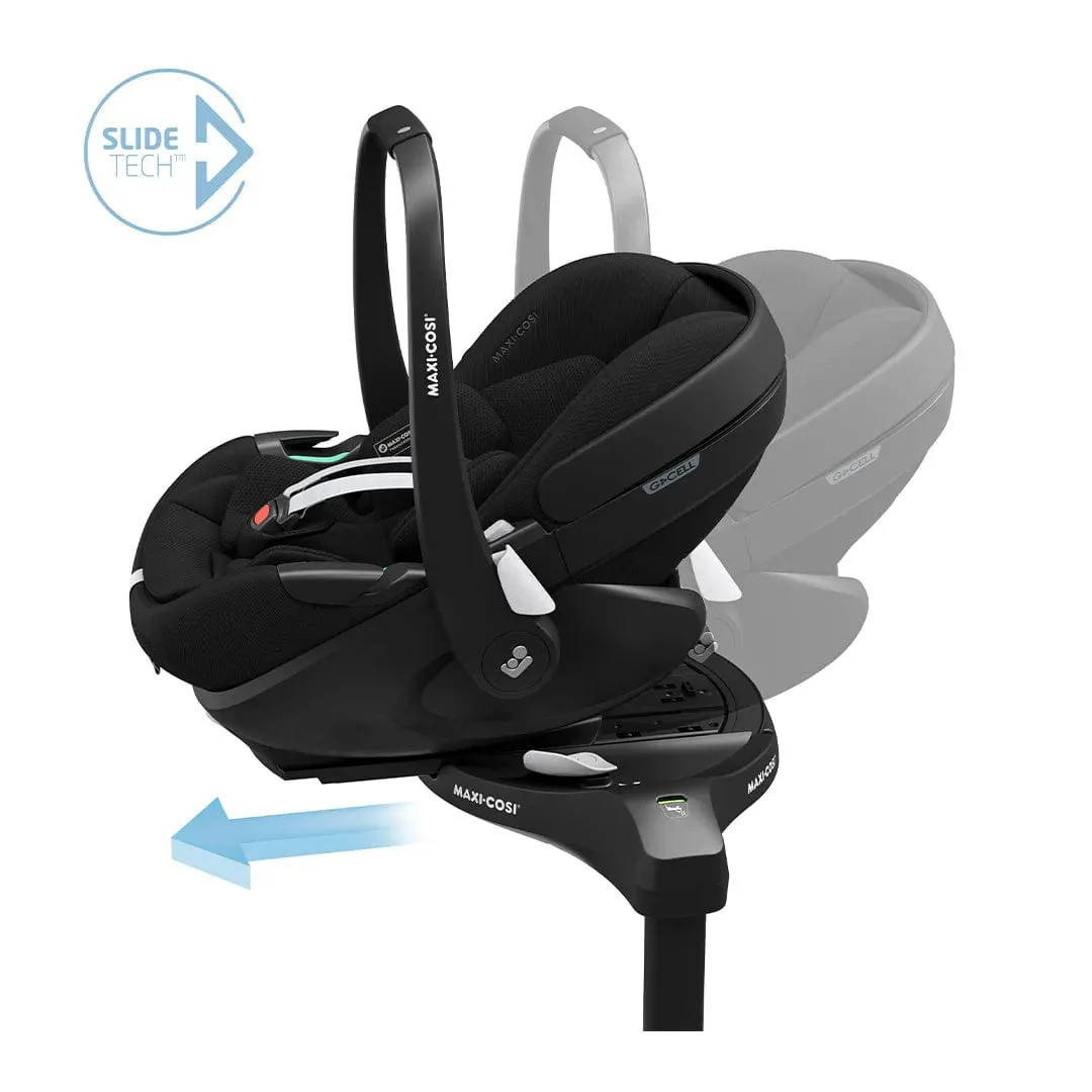 Maxi Cosi Pebble 360 PRO 2 Car Seat and Base - Twillic Black