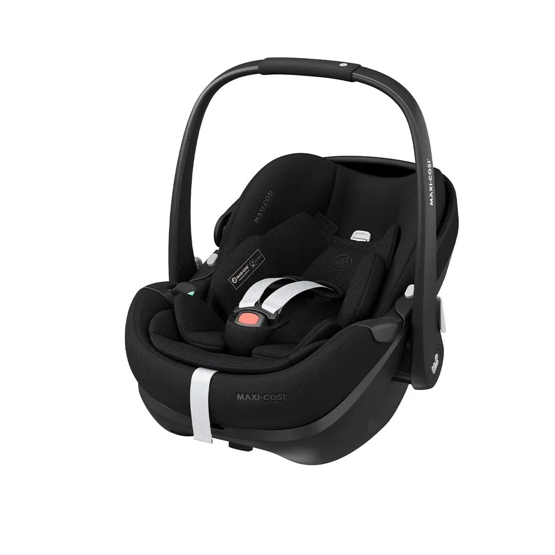 Maxi Cosi Pebble 360 PRO 2 Car Seat and Base - Twillic Black