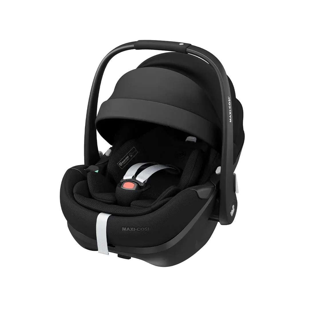 Maxi Cosi Pebble 360 PRO 2 Car Seat and Base - Twillic Black