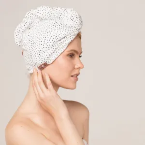 Microfiber Hair Towel - Micro Dot