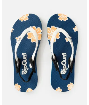 Mixed Bloom Open Toe - Girl