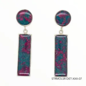 Molly Drop Earrings | Silver