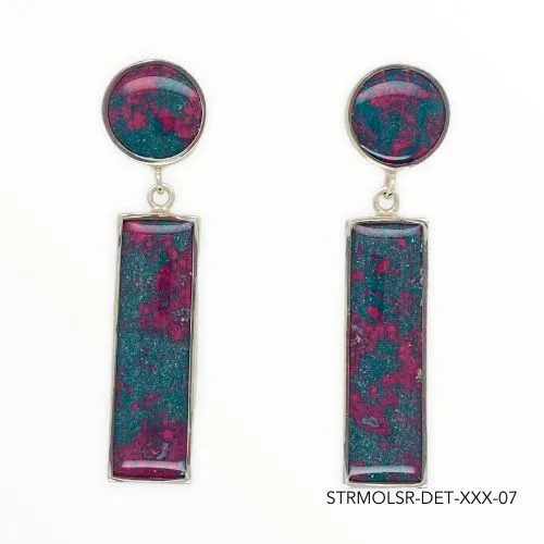 Molly Drop Earrings | Silver
